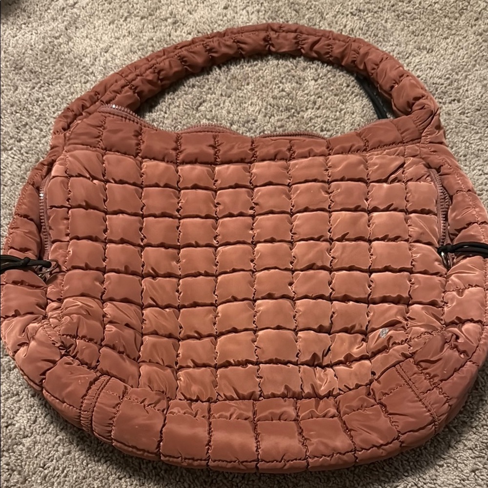 Free People! Quilted Tan Women's Bag